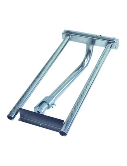 bar burner 2 row L 530mm W 250mm H 35mm griddle