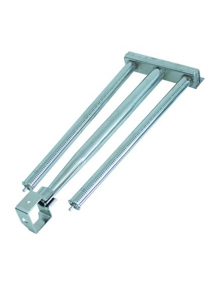 bar burner 2 row L 510mm W 190mm H 40mm griddle
