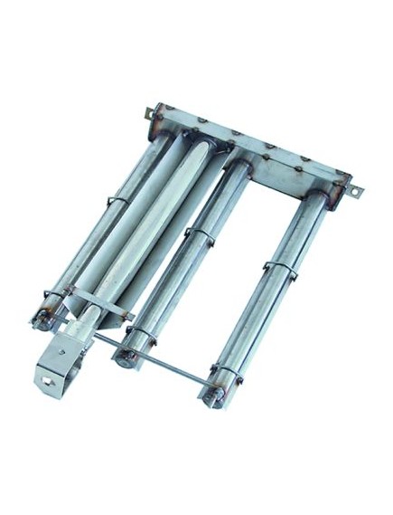 Bar burner 3 row L 450mm W 280mm H 65mm chargrill