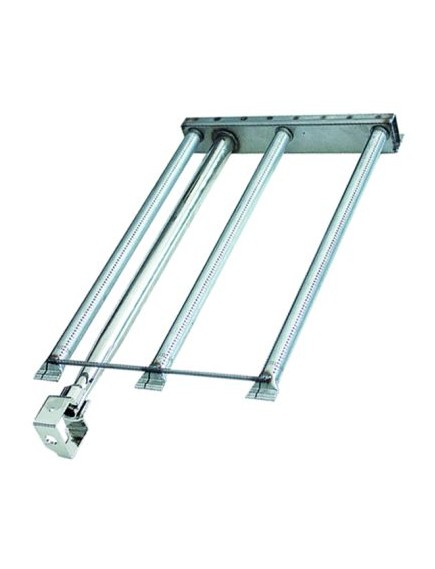 bar burner 3 row L 650mm W 340mm H 55mm griddle