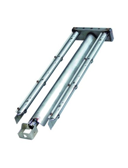 Bar burner 2 row L 695mm W 200mm stainless steel H 65mm chargrill
