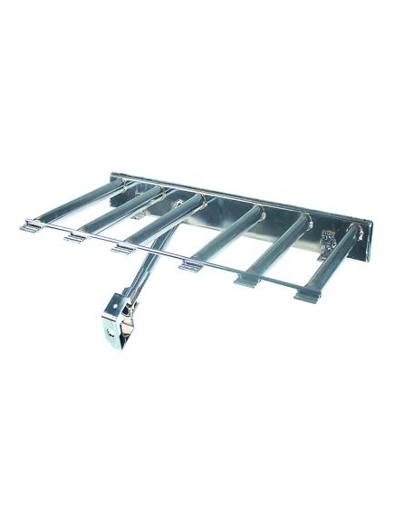 bar burner 6 row L 350mm W 618mm H 60mm tilting bratt pan