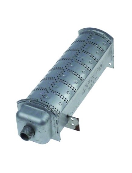 bar burner 1-row L 250mm W 80mm H 90mm connection 1/2