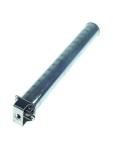 Bar burner L 390mm ? 50mm flange length 57mm flange width 57mm fryer