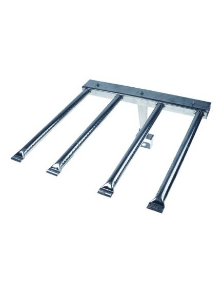 bar burner 4 row L 450mm W 455mm H 245mm tilting bratt pan