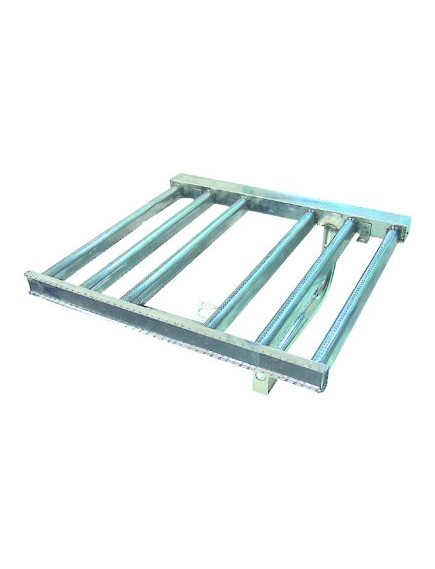 bar burner 6 row L 595mm W 630mm H 45mm tilting bratt pan