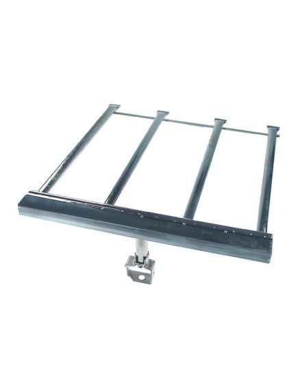 Bar burner 4 row L 580mm W 545mm H 30mm tilting bratt pan