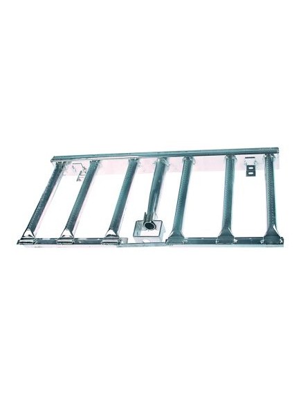 Bar burner 6 row L 310mm W 620mm H 50mm tilting bratt pan
