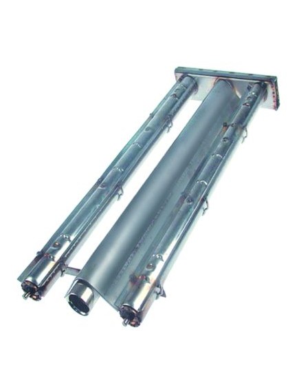 bar burner 2 row L 585mm W 200mm H 45mm chargrill