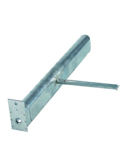 bar burner with ignition bridge W 28mm H 42mm L 385mm flange width 35mm flange length 70mm