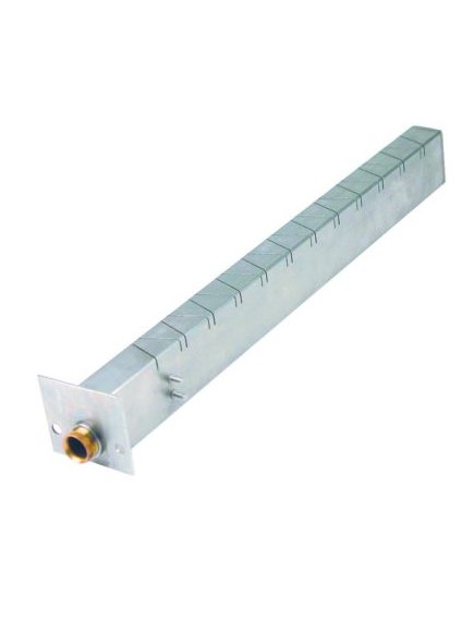 bar burner slotted W 30mm H 55mm L 500mm gas range