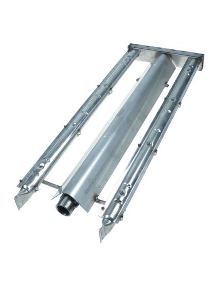 bar burner 2 row L 610mm W 220mm H 47mm chargrill