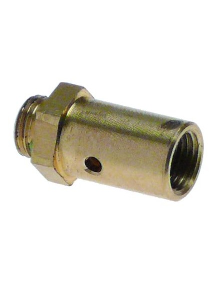 Air mixer L1 28mm L2 23mm L3 19mm ? 12,5mm WS 14 IT M10x0.75 ET M10x1