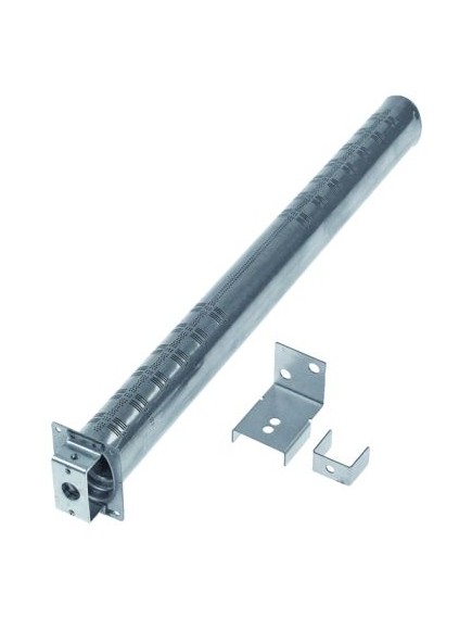 bar burner 1-row L 370mm W 30mm H 40mm flange width 40mm flange length 50mm