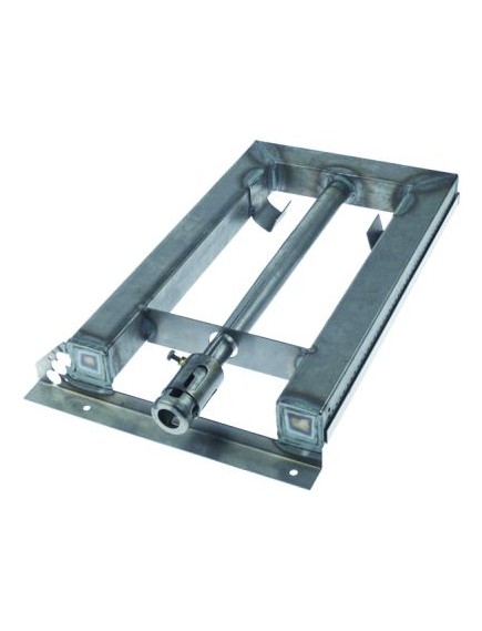 bar burner 2 row L 375mm W 230mm H 40mm gas range