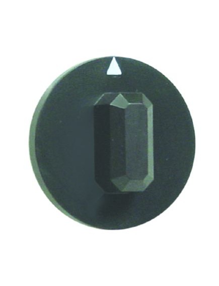 knob switch zero mark ? 44mm shaft ? 6x4.6mm shaft flat upper black