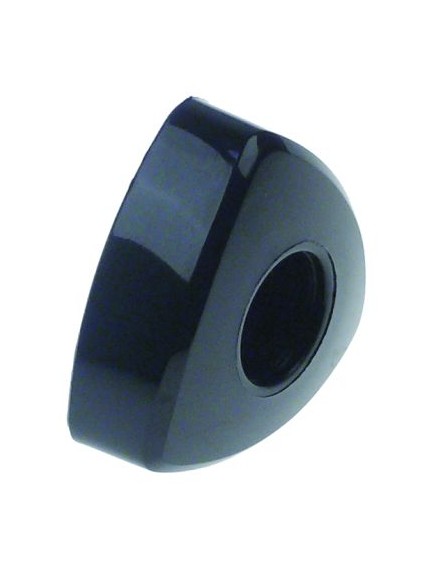 turning handle ? 40mm shaft 6x6mm black