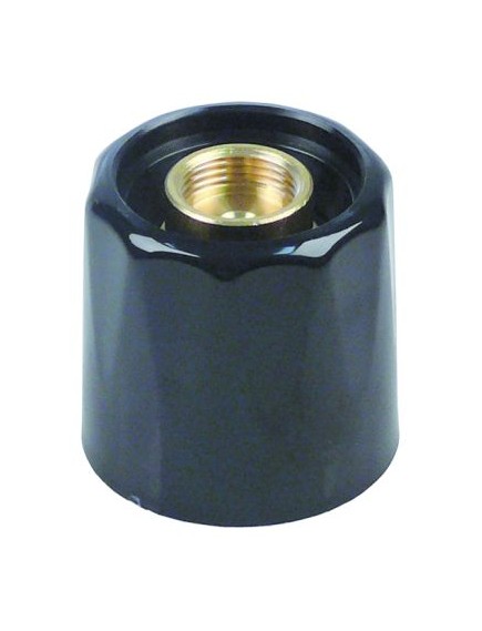 knob ? 53mm L 52mm thread Tr18x4 black