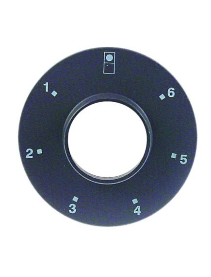 bezel switch 7-position for rear hob