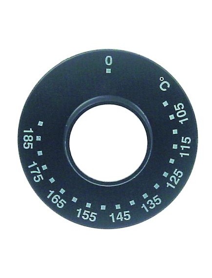 bezel thermostat t.max. 185°C 105-185°C