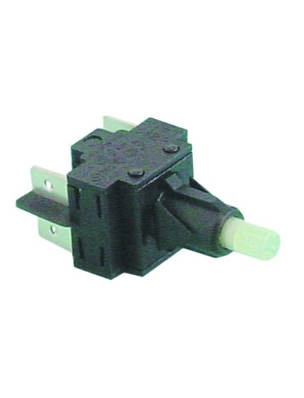 momentary switch unit 2NO 250V 16A connection male faston 6.3mm