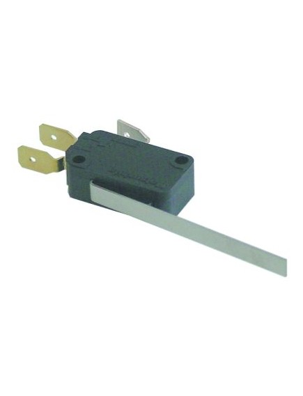 microswitch with lever  connection male faston