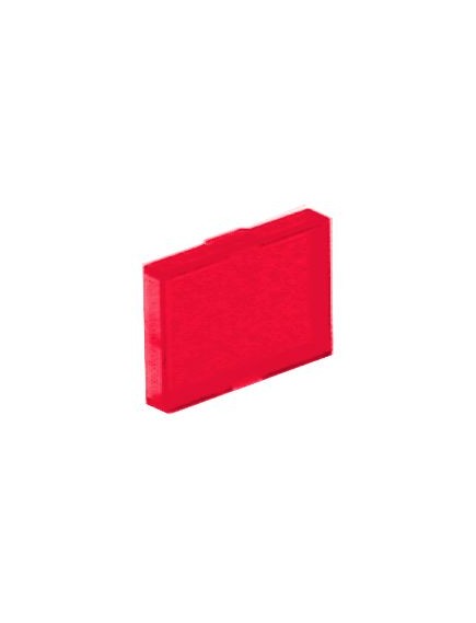 Bezel red rectangular