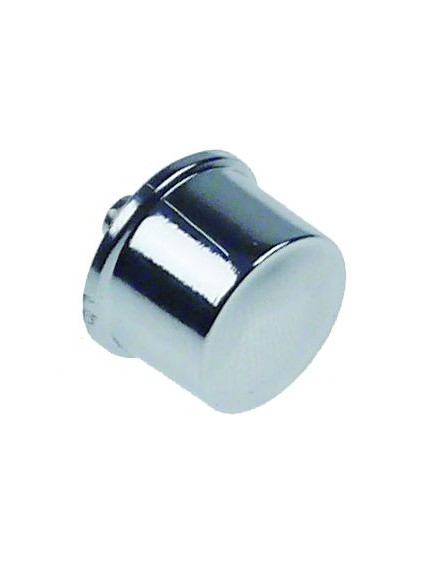 Push button chrome-plated mounting ? 14,3mm