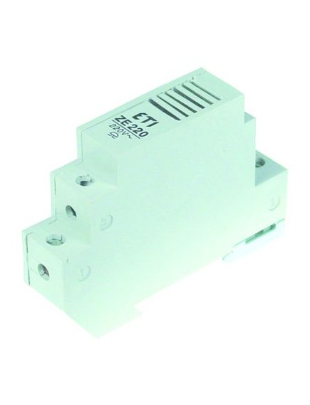Alarmgeber 230VAC DIN-Schiene