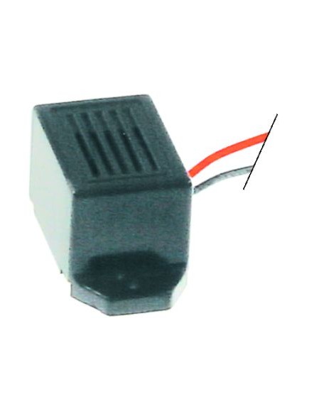 Alarmgeber 9-15VDC H 14,5mm Aufputzversion 75dB Schutzart IPx0