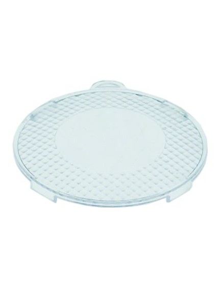 Abdeckung f?r Lampe Kunststoff ? 62mm klar VPE 10 St?ck