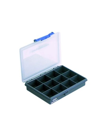 Assortment case polypropylene load capacity 1kg G1-12 16 compartments external size 175x143x32mm