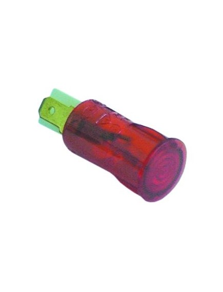 indicator light ? 12mm 230V red