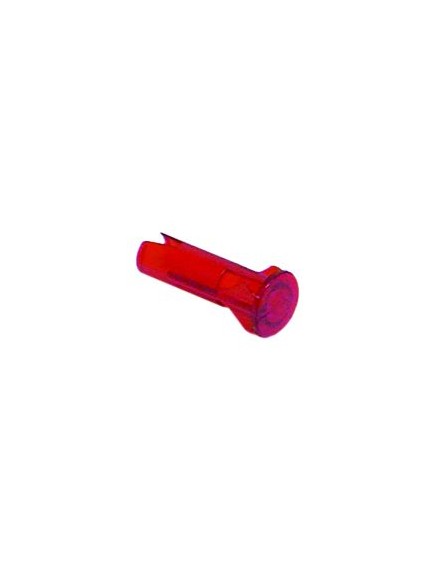 light bulb housing mounting measurements ?10mm red round Qty 1 pcs