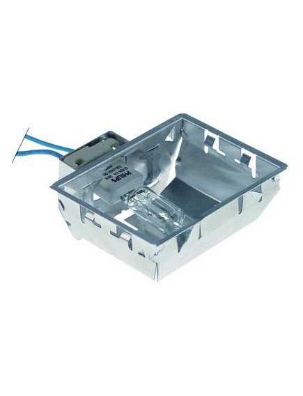 Backofenlampe 12V Fassung G4 L 70mm B 55mm Kabell?nge 300mm