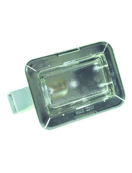 Backofenlampe komplett L 100mm B 60mm 230V 25W Fassung E14 Temp.Best. 300°C