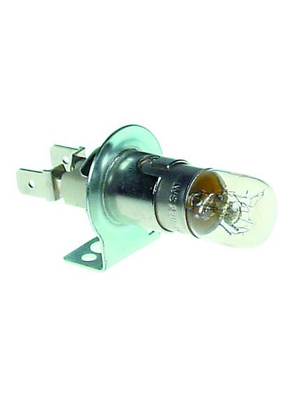 Lamp socket 230V 5W socket Ba15d with holder Rational 3024.0305P