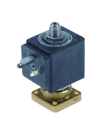 solenoid valve 3-ways 230VAC DN 1,5mm slide-on receptacle DIN -10 up to 140°C