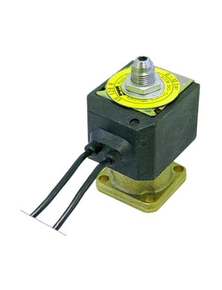 solenoid valve brass DN 1,2mm 3-ways 230VAC PARKER coil type YB09 with cable membranes FKM