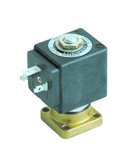 solenoid valve 2-ways 230 VAC DN 3,5mm slide-on receptacle DIN -10 up to 140°C