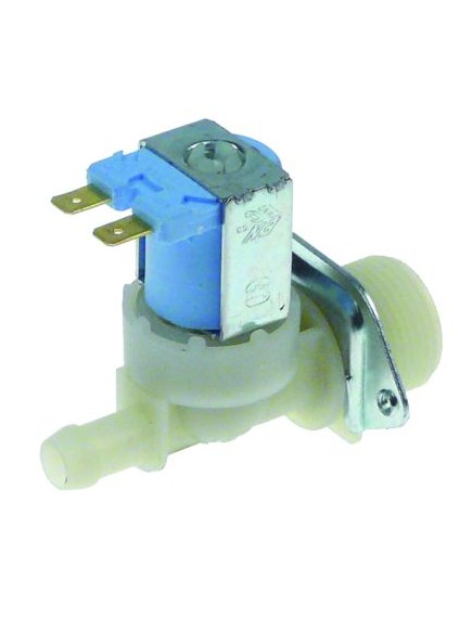 solenoid valve single straight 230VAC inlet 3/4  outlet 11,5mm input 4l/min TP plastic