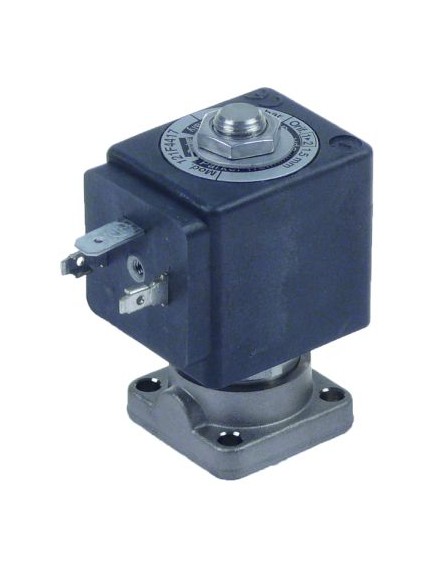 solenoid valve 2-ways 24V DN 1,5mm slide-on receptacle DIN -10 up to 140°C PARKER