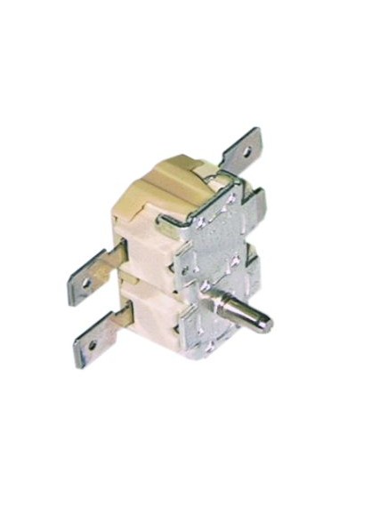 bi-metal thermostat switch-off temp. 80/105°C 2NC 16 A spindle ?3.5mm connection F6.3 2 -pole bi-metal thermostat switch-off temp. 80/105°C 2NC 16 A spindle ?3.5mm connection F6.3 2 -pole