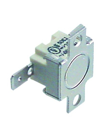 Anlegethermostat LA 24mm Abschalttemp. 300°C 1NC 1-polig 16A Anschluss F6,3 2-Lochbefestigung