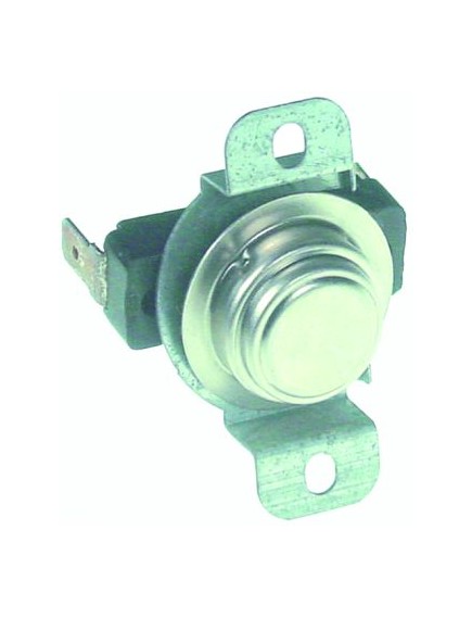 Anlegethermostat LA 43mm Abschalttemp. 165°C 1NC 1-polig 16A Anschluss F6,3 2-Lochbefestigung