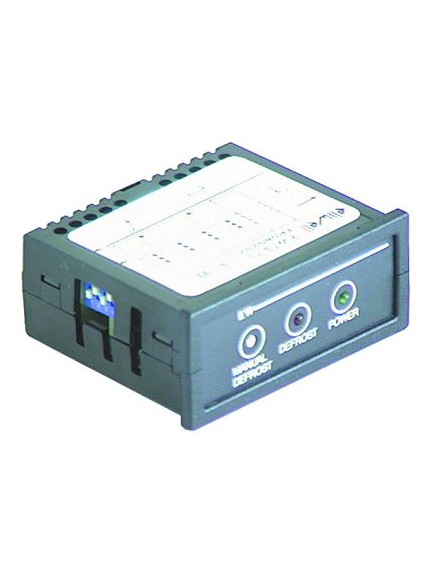 Abtauuhr ELIWELL Typ EWTS70 12V AC/DCV Einbauma? 71x29mm Frontma? 74x32mm