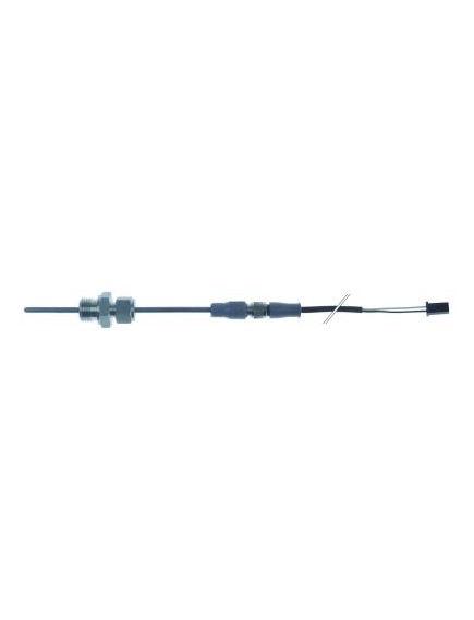 probe Pt1000 cable silicone probe -100 up to 450°C cable -50 up to +180°C connection coded plug