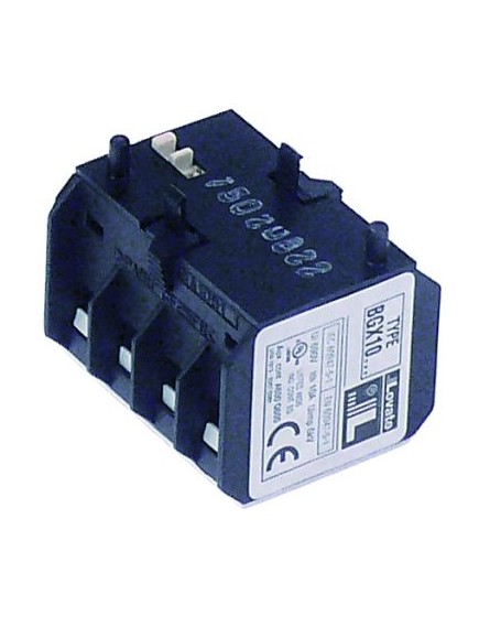 auxiliary contact contacts 1NO/1NC AC1 10A for contactors BG series connection screw