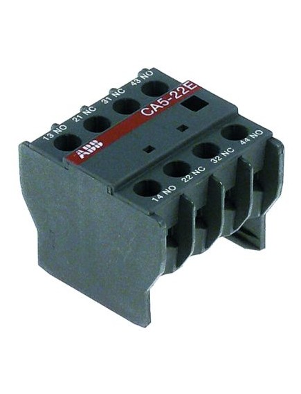 auxiliary contact contacts 2NO/2NC AC1 16A AC15 3A connection screw connection for contactors A9-A50