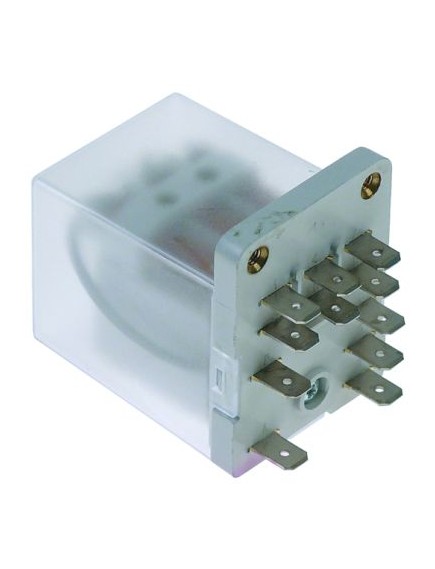 power relays Italiana Rel? 230VAC 16A 3CO connection male faston 6.3mm screw mounting